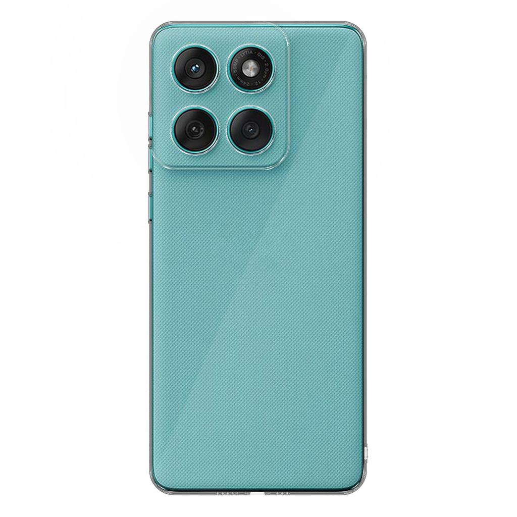 KALEBOL Clear Case For Motorola Edge 60 Fusion 5G/Edge 60 Stylus 5G/Edge 60 5G 1.5mm Thickened TPU Shockproof Phone Cover