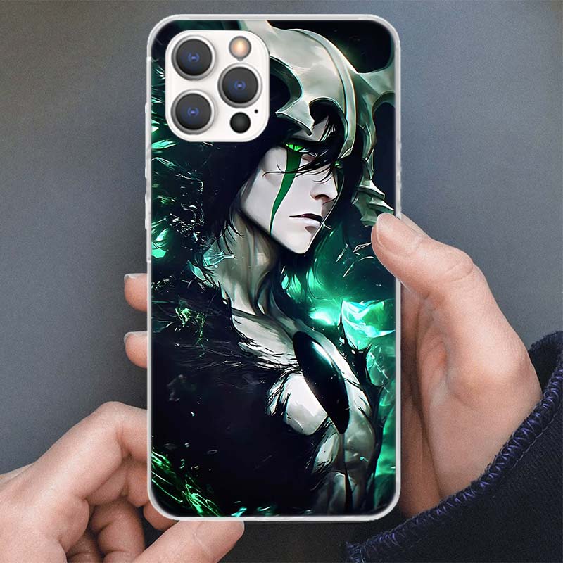 Bleach Ulquiorra Cifer 4 Phone Case For iPhone 17 16 15 14 13 12 11 Pro Max Mini Plus Air 7 SE 8 Soft Silicone Print Shell Funda