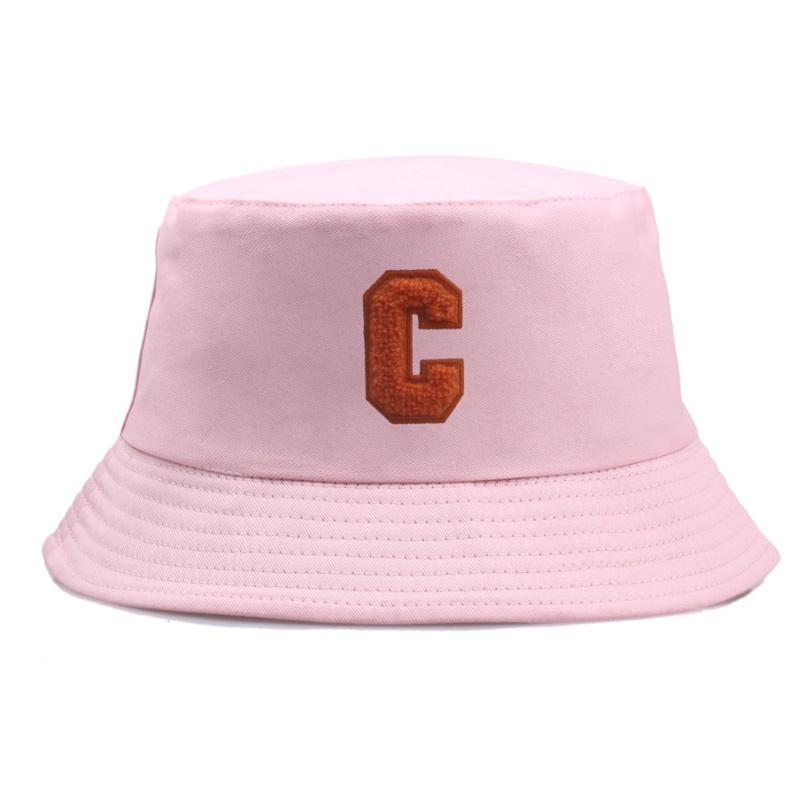 New Letter C Bucket Hat Fisherman Cap For Men And Women