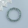 Natural Green Phantom Sky Crystal Beaded Bracelet for Women - Summer Jewelry