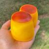 Karmelowy Pudding Chrupiąca Formowalna Piłeczka Antystresowa Fidget Toy Chrupiąca Piłeczka do Ściskania Okrągłe Klocki Wypełnione Asmr Zabawki Antystresowe Dla Dorosłych