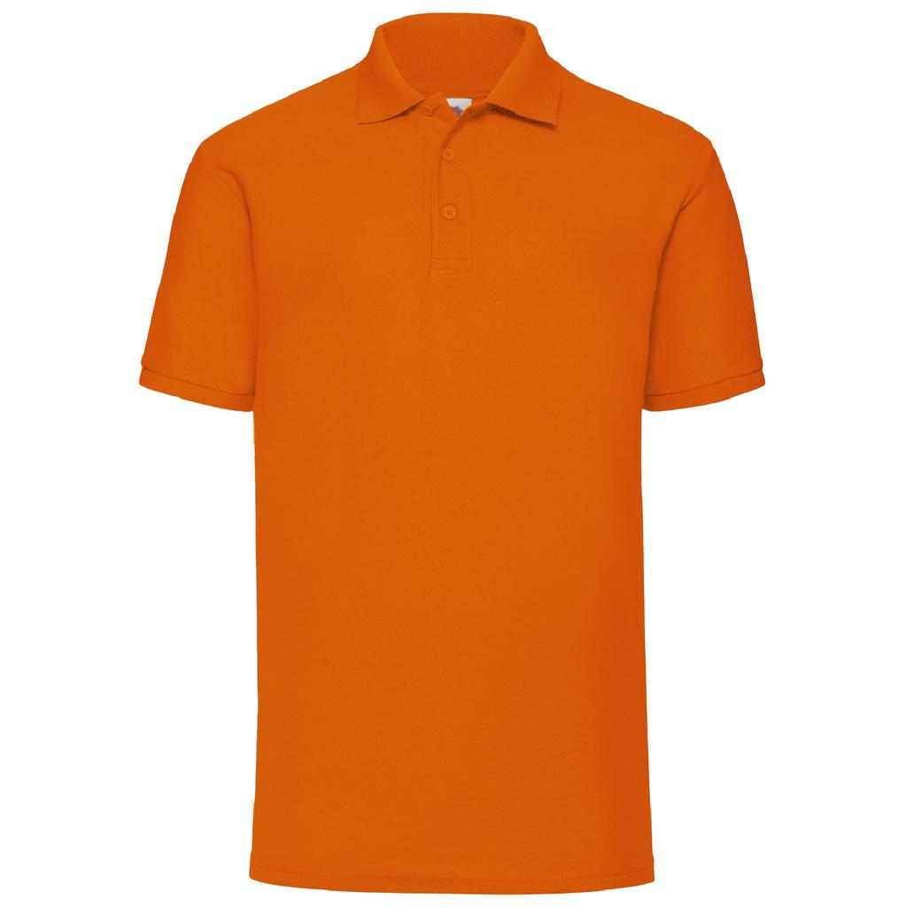 FRUIT OF THE LOOM Mens 65/35 Pique Short Sleeve Polo Shirt