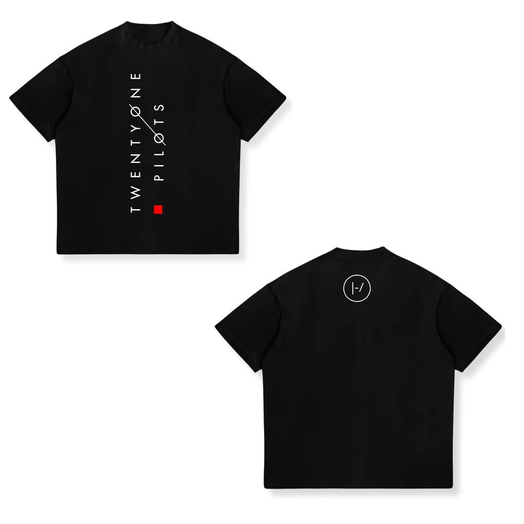 Hip Hop T-Shirt Twenty One Pilots Band Women Men Short Sleeve Oversized Y2k Rapper Streetwear Punk Street Harajuku Unisex Tees