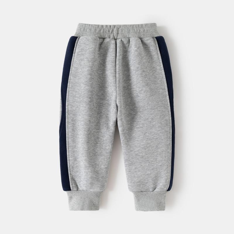 Spring and Autumn small-footed trousers boys' Korean version of loose trendy brand straight-leg leggings casual trousers trendy sports trousers