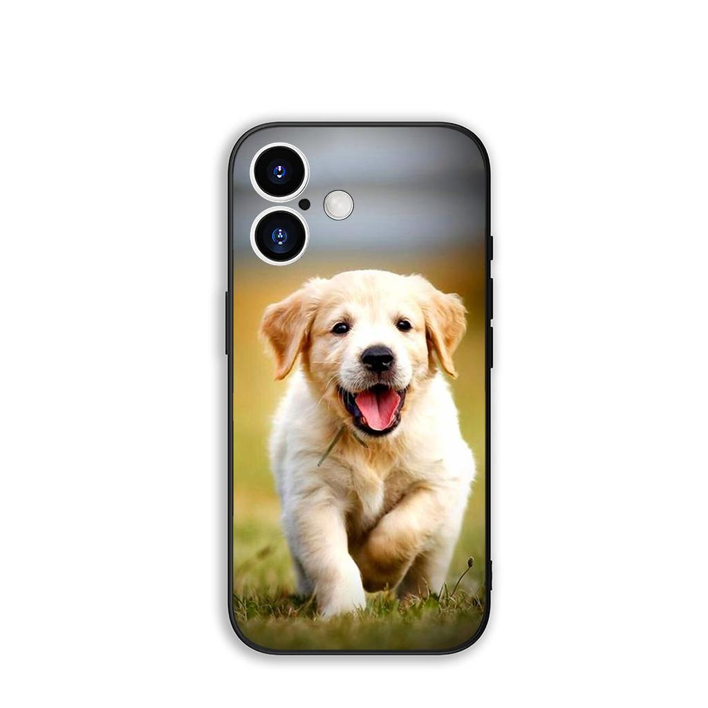 Phone Cover Cute Animal Golden Retriever Dog for Apple iPhone 17 16 11 Pro XS Max XR 6 7 8 Plus + 16E SE 2020 Air 5 8+ Case