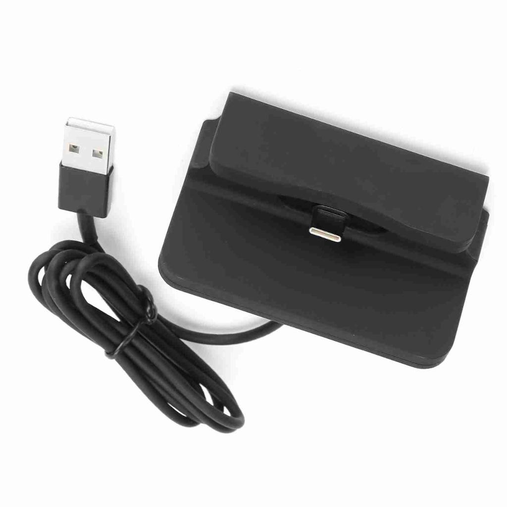 Type C Mobile Phone Charging Base Stand Charger for Samsung Huawei P9 P20pro Mate10(Black )