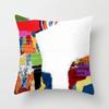 45x45cm Art Color Block Abstract Geometric Pillowcase Modern Street style Hippie  Home Decor Sofa Chair cushion cover