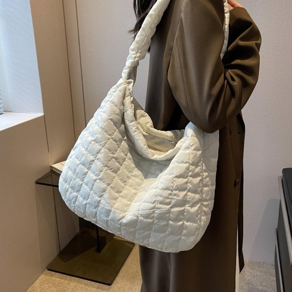 Nylon Cloud Tote Bag Large Capacity Cloud Handbag Casual Cloud Shoulder Bag Students