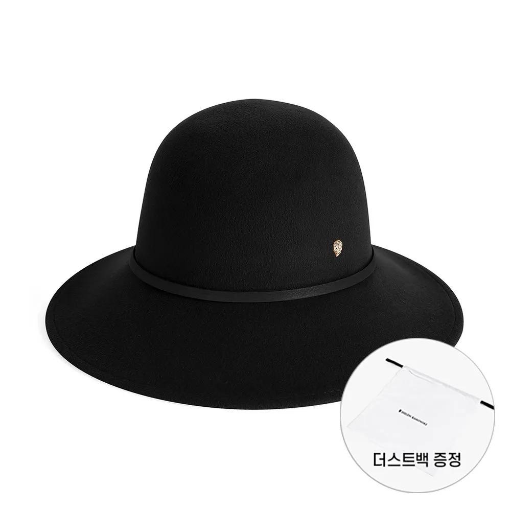 

Helen Kaminski HAT51431 BK Alto 9 Black Wool Felt Bucket Hat HAT51431 BK (L)