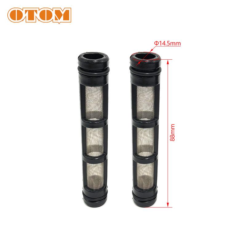 OTOM Motocross Engine Oil Cooler Filter For ZONGSHEN NC250 NC450 Parts Fine Crude Oil Filter Paper Filters For ZS177MM KAYO BSE