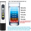 Digital Water Tester TDS Meter 3V 0-9990 PPM Water Quality Tester Pen Backlit LCD Display for Pools Drinking Water Aquariums