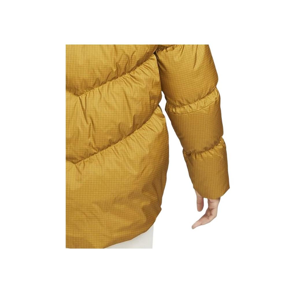 Nike Therma-Fit Solid Color Casual Stand Collar Loose Down Jacket Women Outerwear Bronze FD8212-716