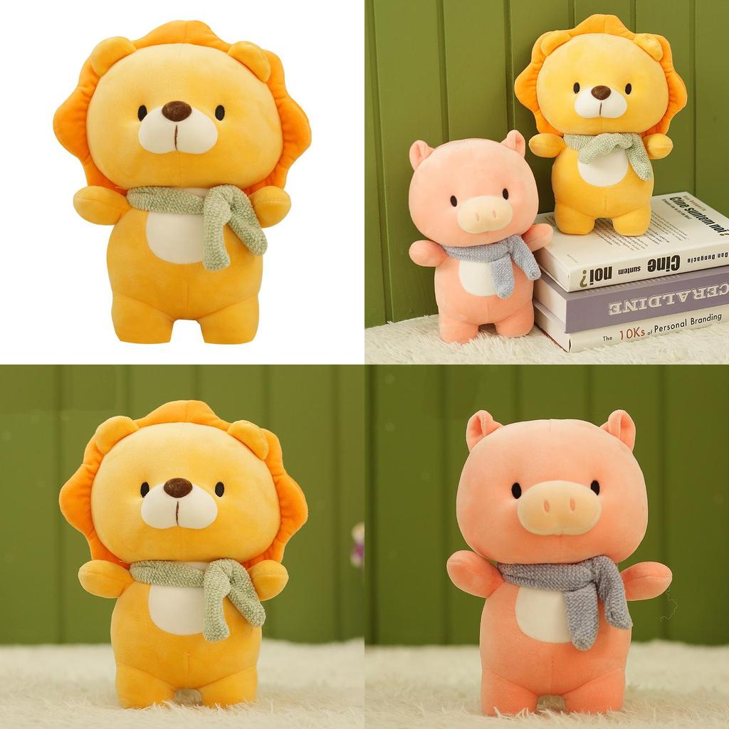 Soft And Adorable Animal Plush Toy Ornament For Any Age Lion Dinosaur