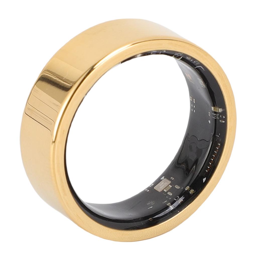 Smart Health Ring for Women Men Fitness Body Temperature Tracking Step Counting Page Turning Taking Photos IP68 Water