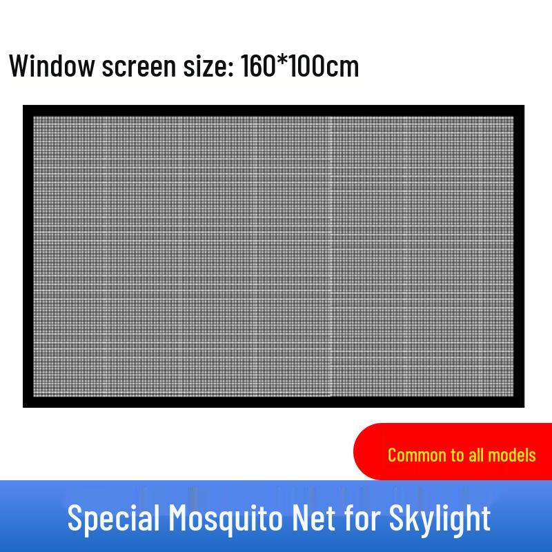 Magnetic SUV Panoramic Sunroof Anti-Mosquito Net and Sunshade