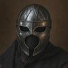 Mittelalterlicher Vollgesichts-Stahlhelm Dunkler Fantasy-Krieger Rüstung LARP Cosplay Bereit Wikinger Kreuzritter Inspiriertes Kostümhelm