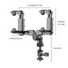360 Adjustable Car Rearviews Mirror Camera Holder for Sports Action Cameras with AntiShake Mounting Bracket