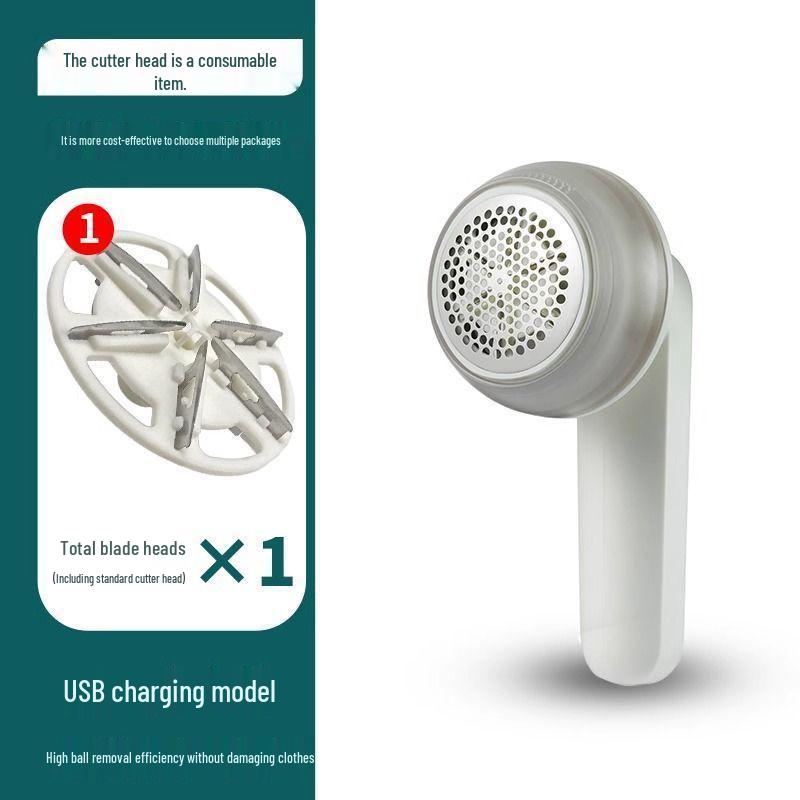 

Rechargeable Fabric Lint Remover for Clothes - Gentle on Sweaters and Clothes with Metal Blades