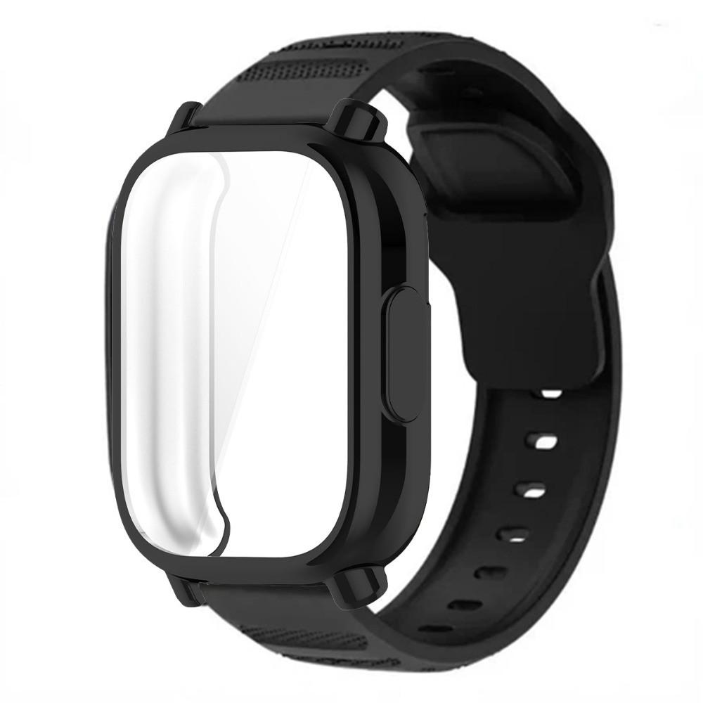 Breathable Silicone Strap+TPU Screen Protector For Redmi Watch 5 Active Band Soft Case For Redmi Watch 5 Lite Sports Band Correa