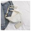Women's New Shoulder Crossbody Dumpling Bag Large Capacity Tote Bag Solid Color Casual Versatile Nylon Fabric Bag Trendy