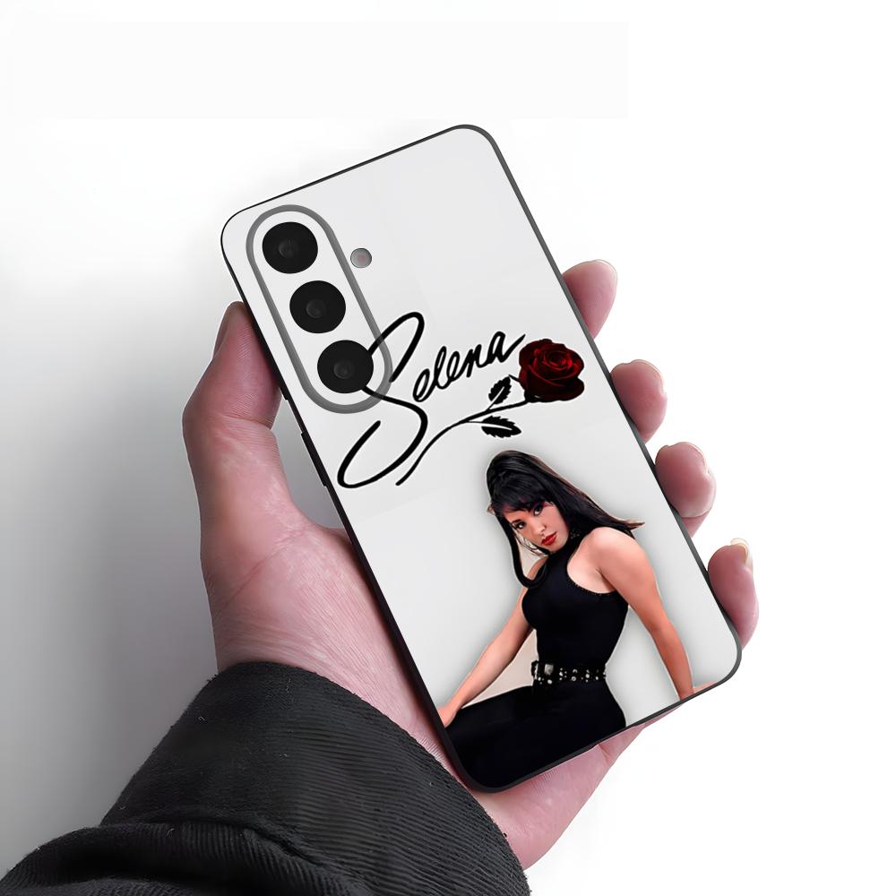 

Singer Selena Phone Case For Samsung S26 S25 Plus S20 S20 Plus S22 Ultra S23 FE S21 Plus S21 Ultra Soft Cover Samsung S23 FE
