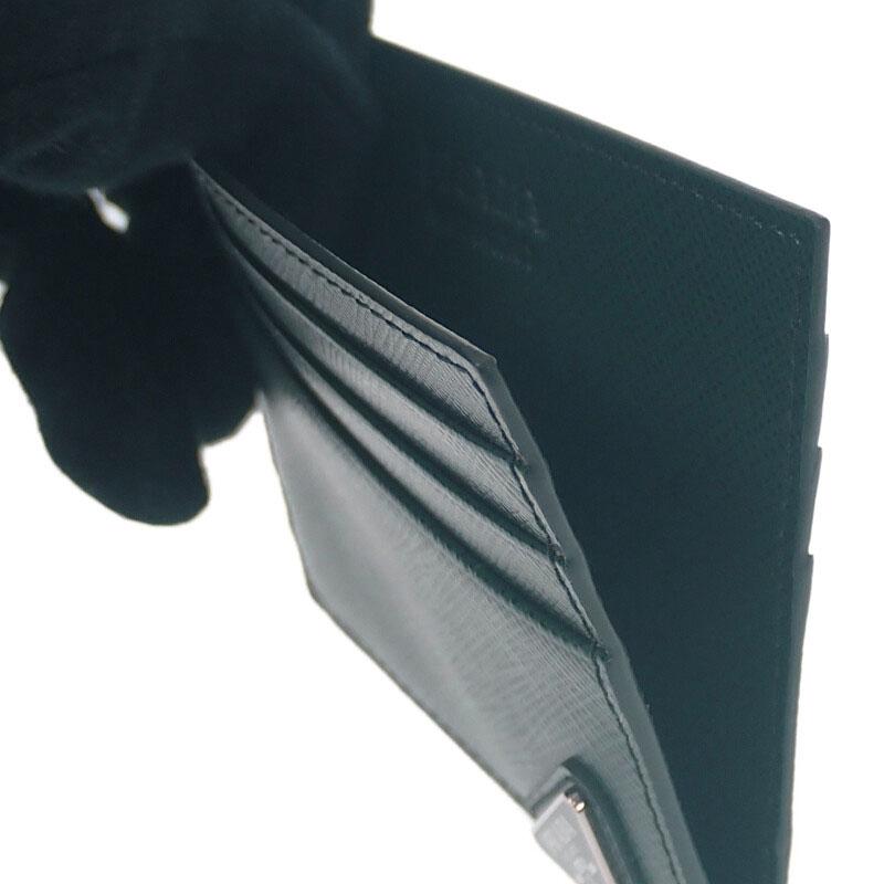 Prada 2MC223_QHH_F077U Card Case green/SMERALDO Safiano Mens