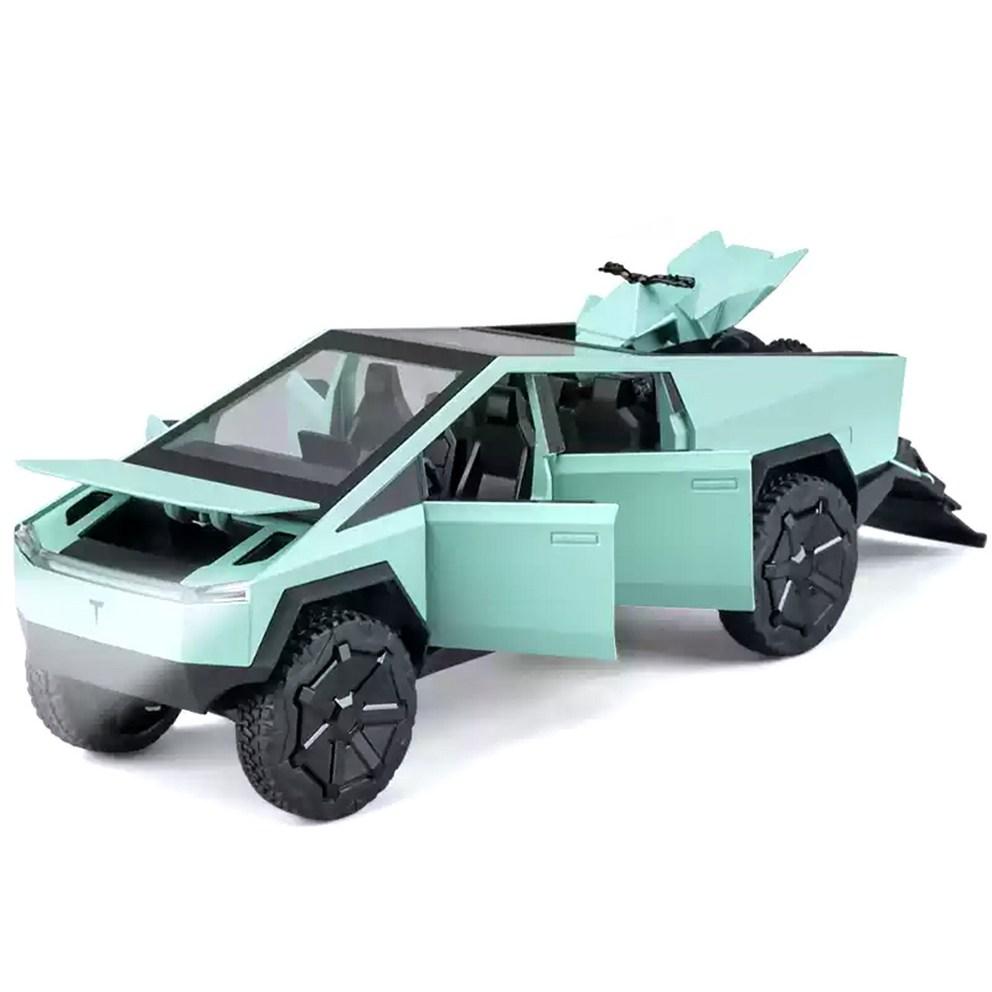 Die-cast 1:24 Cybertruck Alloy Pull-back Model Car, Mint