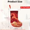 Christmas decoration fireplace hanging stockingOne Red Horse-Themed Christmas Stocking, Ideal for Holiday Part