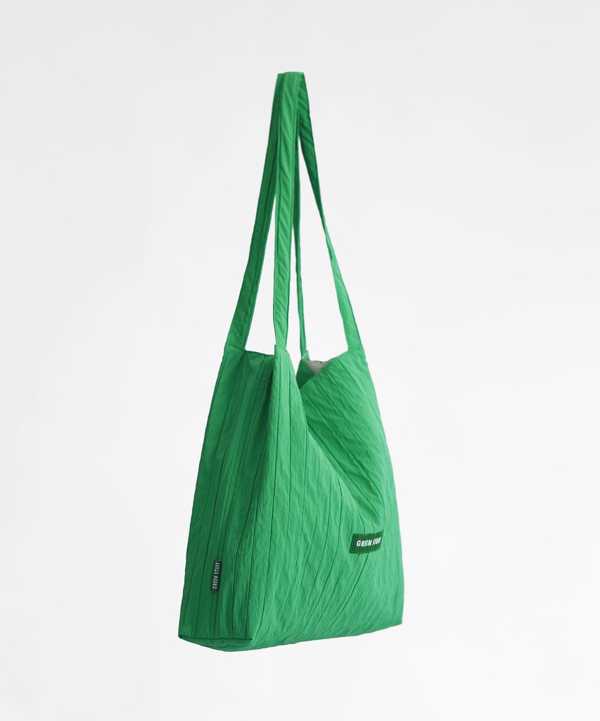 Green Stuff Effortlessly Boxy Shopper Bag 53 Volume Line - Green