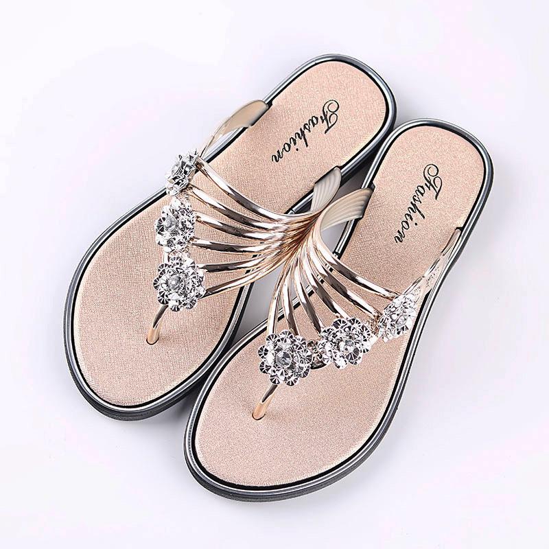 Summer Lightweight Women's Casual Flat Flip-Flops Sandals