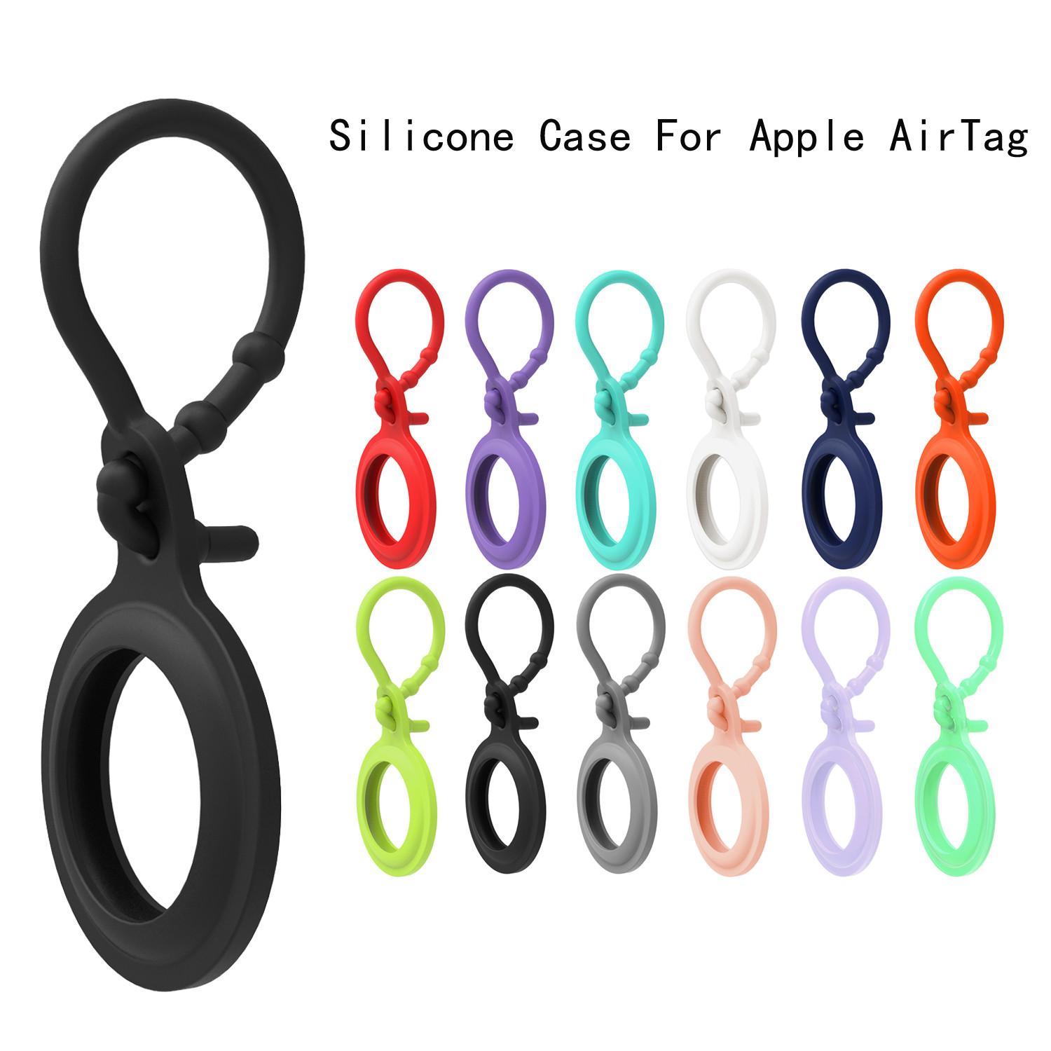 

Для чехла AirTag Роскошный силиконовый защитный чехол для чехла для переноски AirTags