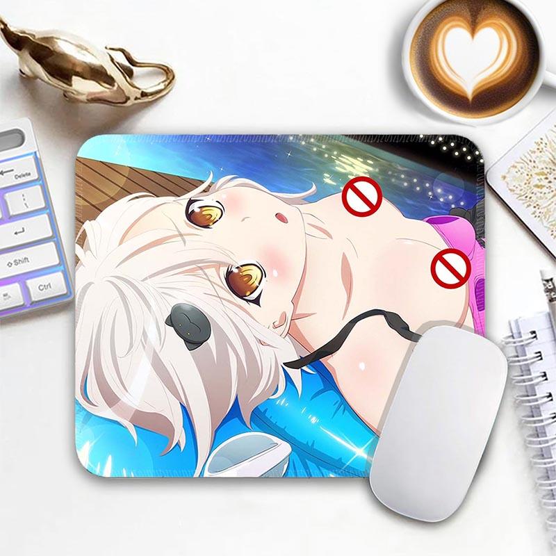 Anime Mouse Pad Small Gaming Mousepad DxD Hero Toujou Koneko Gamer Standard HD MousePads PC Compact Non-Slip Office Mousemat