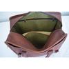 Vintage Leer Reisbagage Koffer Overnachting Weekend Duffel Laptop Tas Nieuw
