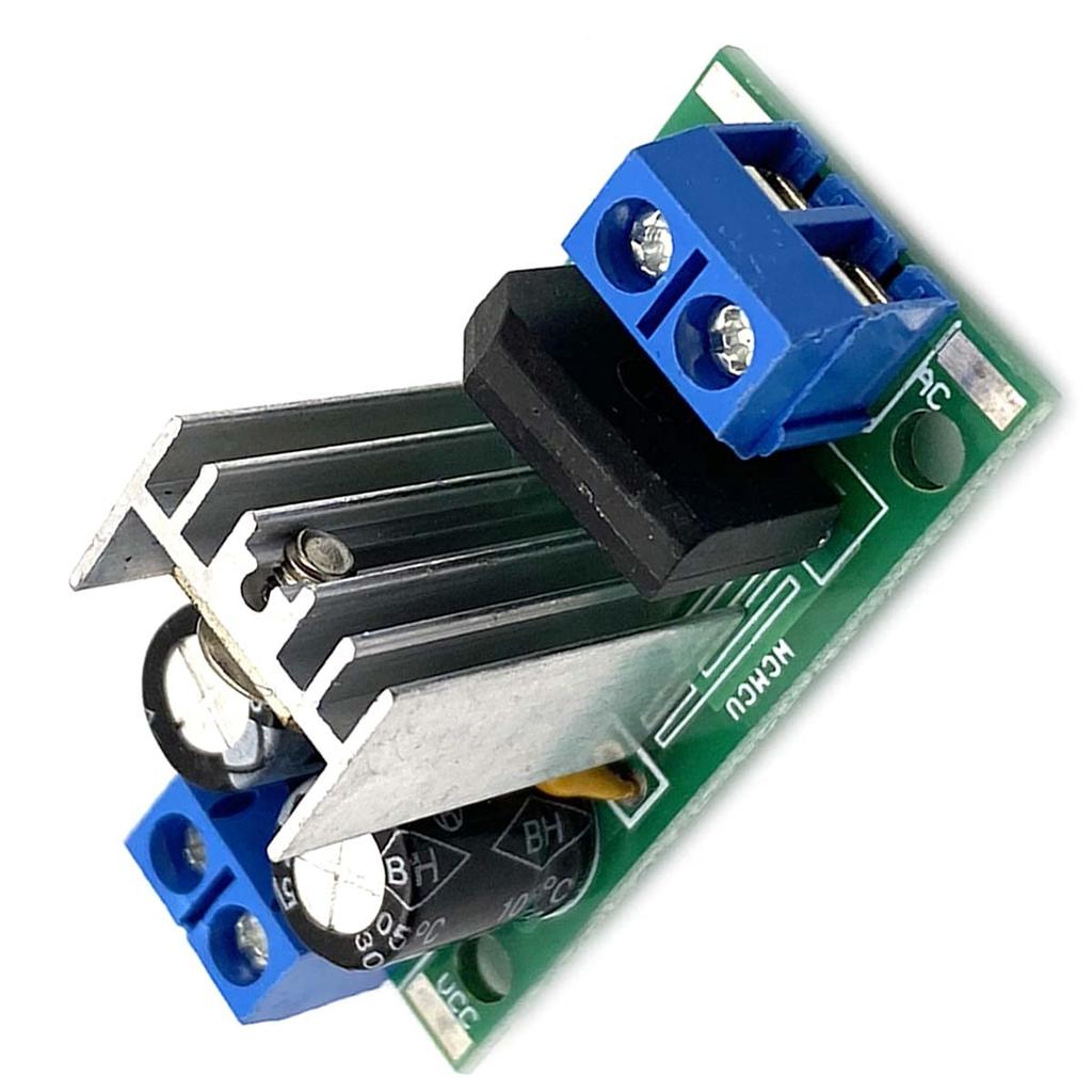 Kiro&Seeu LM7812 L7812 Voltage Rectifier Regulator 12-24V AC or DC to 12V DC 3A Power Supply Converter Module Board Filter Power Converter