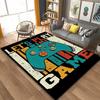 3D Retro Gaming Controller Large Area Rug Soft Durable Carpet for Living Room Bedroom Kitchen Gaming Rooms Home Decor Doormat
