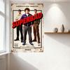 Superbad Movie Poster Vintage Metal Tin Sign Custom Comedy Movie Wall Plaque for Man Cave Home Bar Cafe Decor