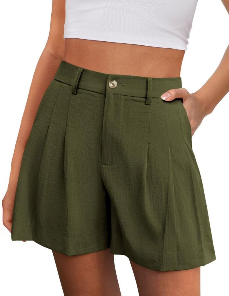 Amazon Europe and the United States cross-border new 2026 spring and summer urban style temperament women's clothing high waist casual women's shorts