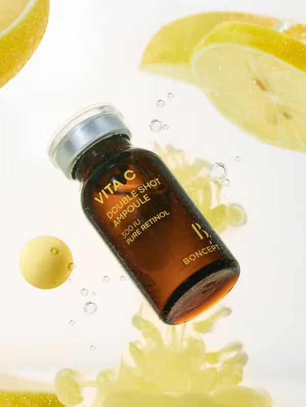 

Сделано в Корее Набор ампул двойного действия BONSEP Vita C, лиофилизированных – Осветляющий и укрепляющий уход