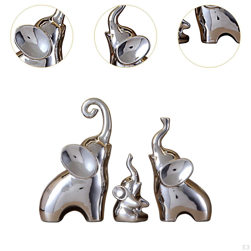 Family Figurines for Home Office Decor