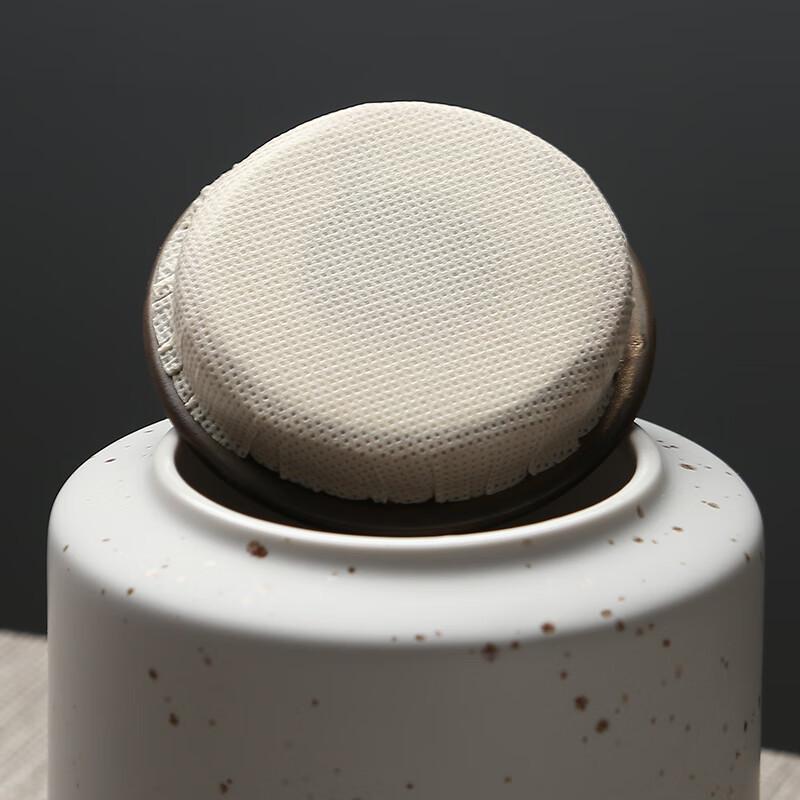 Matte Ceramic Tea Caddy