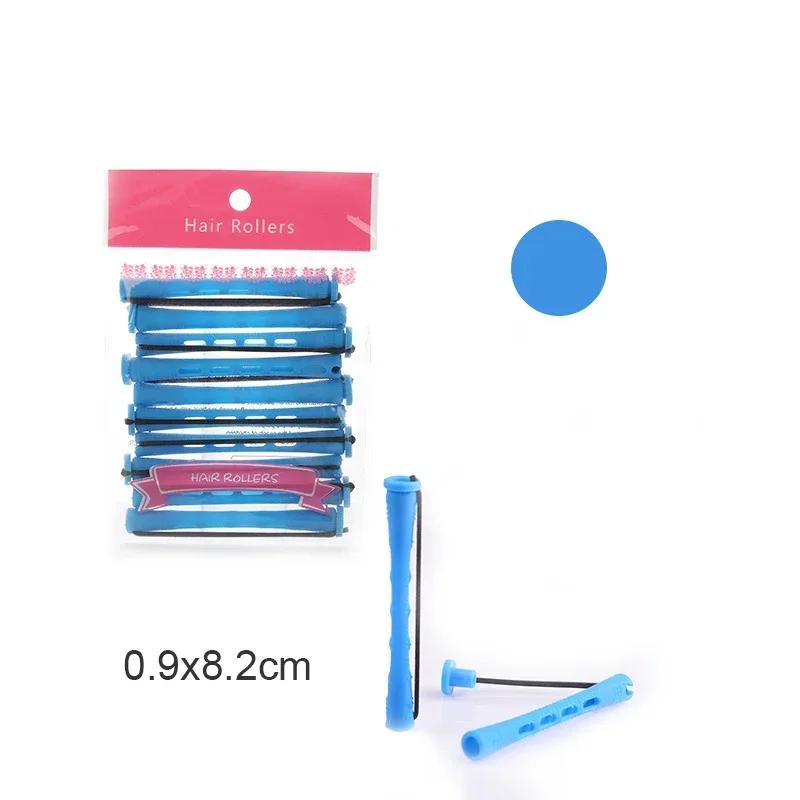 10pcs Hair Curlers Perm Rods Sets Short Cold Wave Rods Hair Curler Heatless Perming Rods Hair Curling Rollers Curling Hair Tools