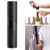 Abridor de botellas de vino eléctrico con cortador de papel de aluminio, botón de un clic, sacacorchos de vino automático reutilizable