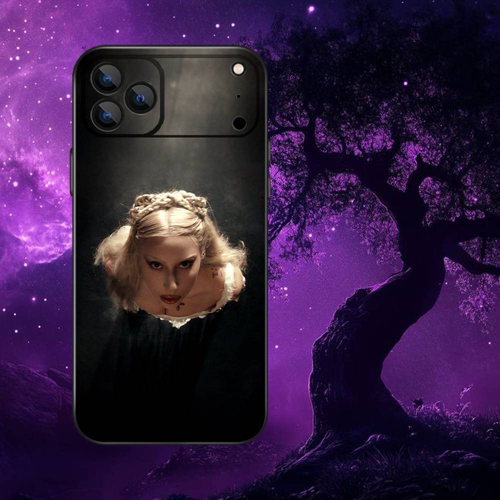 L-Lady G-Gaga Famous Singer Phone Case For iPhone 17,16,15,14,13,12,11,Pro,Max,Plus,E,Air,Mini Protective TPU Cover