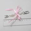Cute Ballet Shoes Bowknot Keychain Hanging Decorations Keyring Hanging Ornament