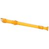 8‑Hole Clarinet ABS Transparent with Cleaning Rod Portable Treble Wind InstrumentOrange