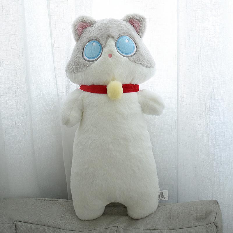 65cm Lovely Stuffed Plush Long Cat Dog Animals Toys Throw Pillow Soft Sleeping Puppy Cushion Nap DollsToy Home Decor Gift