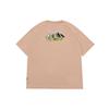 Converse T Shirts Men's Khaki Crew Neck Moderate Straight Fit 10025882-A03