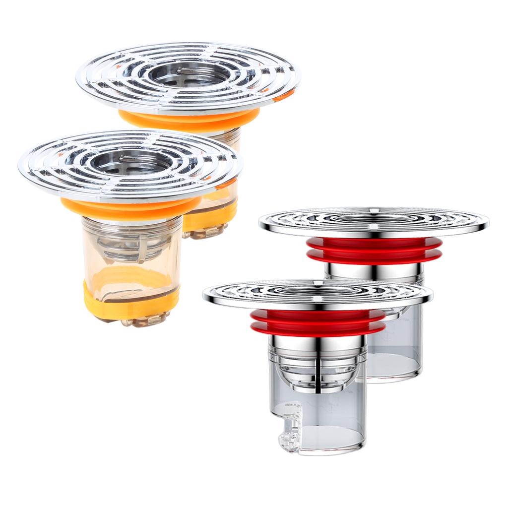 Universal Bathroom Drain Odor Blocker Anti-Odor Floor Drain Trap Plastic Drain Odor Stopper Effective for Bathrooms