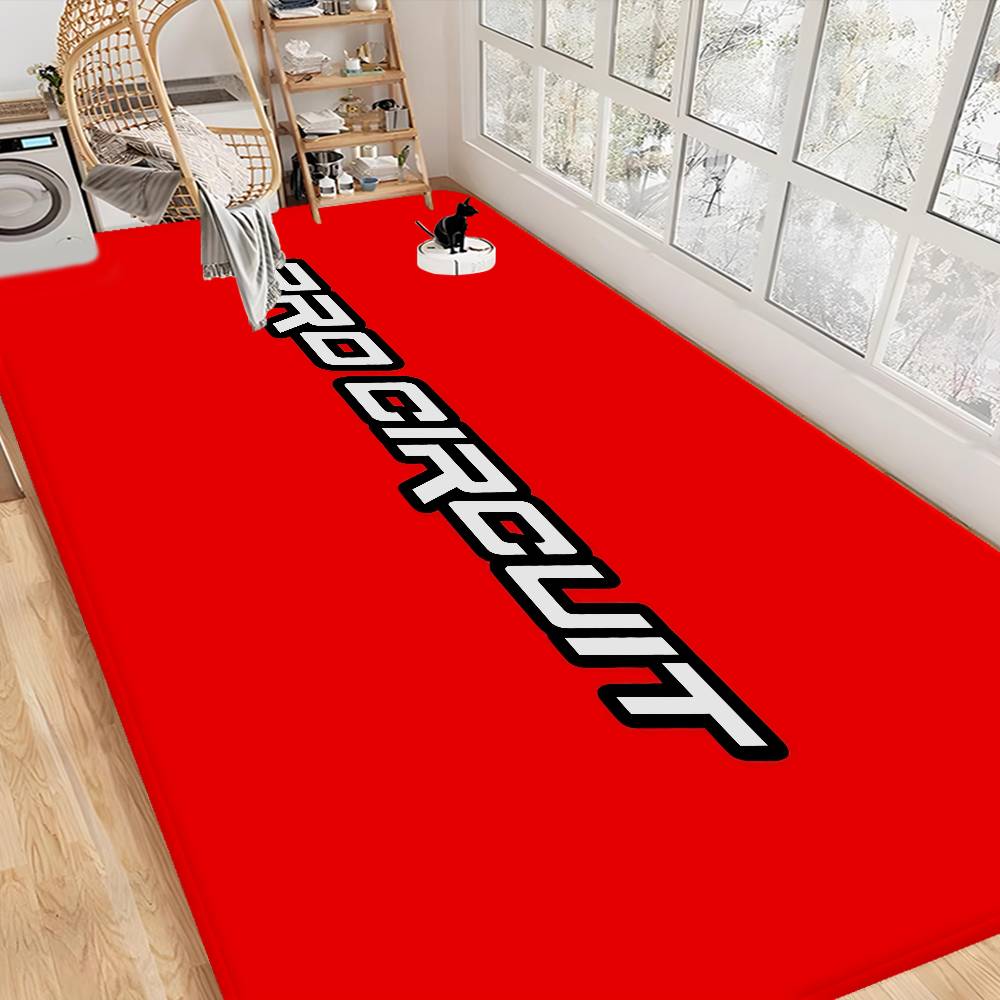 Tappetini Garage Moto Pro Circuit Tappeto Soggiorno Cucina Scelta Multipla Retro Tappeto Benvenuto Antiscivolo