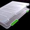 A4 Transparent Storage Box Clear Plastic Document Paper Filling Case File Box